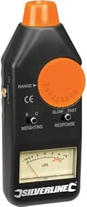 Silverline 633937 Sound Level Meter 50-126 dB