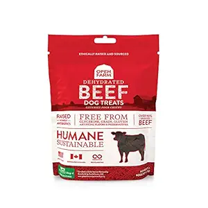 Open Farm OF12342 Treat Dehydrated Beef, One Size