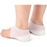 Sonavm 5 Cm Gizli Topuk &Ccedil;orabı Silikon Boy Uzatıcı Ayak &Ccedil;orap