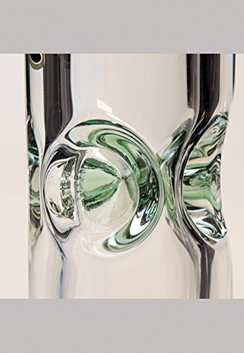 Black Leaf Heavy Glasbong – Wandstärke 9mm!!!, Höhe 300mm, Ø 50mm – PatchouliWorld - 5