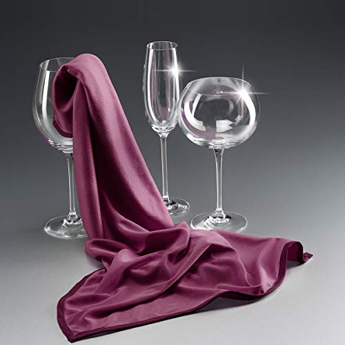 Flip-mex Panno Vetri Pulisce Solo con Acqua. per specchi, Vetro, plexiglass, finestre, Occhiali e Visiere dei caschi, Asciutto per Monitor di pc, telefoni e TV. Misura Extralarge 50x70 cm