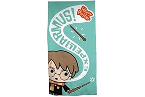 Grenadine Boutique - Serviette de Plage H. Potter Drap de Bain Harry .P - Expelliarmus 100% Coton