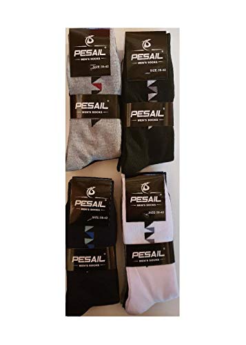 LOT 6 PAIRES CHAUSSETTES HOMME,CHAUSSETTE COTON MELANGE DE COULEUR.