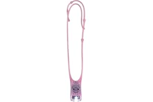 Moses 26245, Lese Buddy - Lampada da lettura per bambini/Lampada da lettura multifunzione rosa con glitter/Torcia da appendere