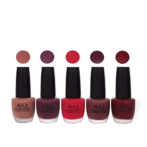 AQ Fashion Velvet Matte Nail polish Combo set 829