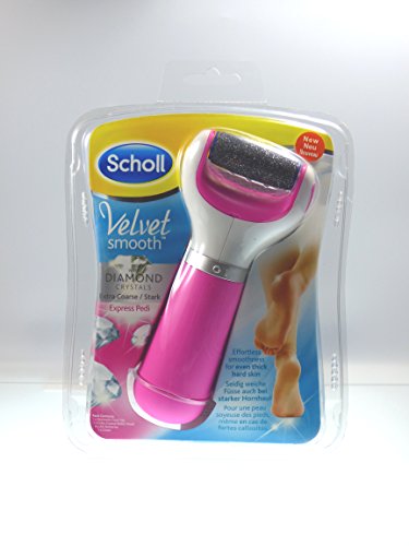 Preisvergleich Produktbild Scholl Velvet Smooth Express Pedi Diamond Elektrischer Hornhautentferner Pink