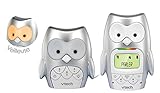 VTech BM2300 Family Babyphone, Eule, Grau - 2