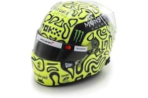 Spark F1 McLaren Team, Official Merchandise, Bell Helmets Models, Lando Norris, 1/5 Scale Mini Helmet, Season 2025