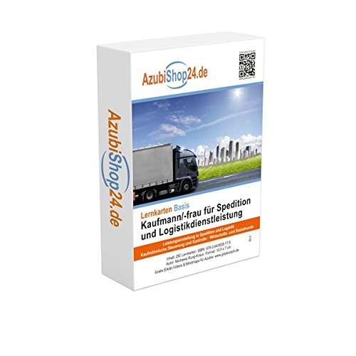 Logistik Prüfungsvorbereitung Spedition Prüfung Lernkarten Prüfungswissen Kaufmann / Kauffrau für Spedition und Logistikdienstleistung Prüfung: ... Logistikdienstleistung Prüfung AzubiShop24.de