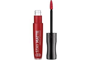 Rimmel - Rouge à Lèvres Stay Matte Liquide - Fini Mat - Waterproof et Sans Transfert - 500 Fire Starter - 5,5ml