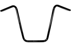 WESTLAND CUSTOMS 1 inch (25.4mm) Universal Handlebars Ape Hanger 17 Inch Black