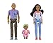 Produktbild Fisher Price Loving Family African American Mom, Dad and Baby