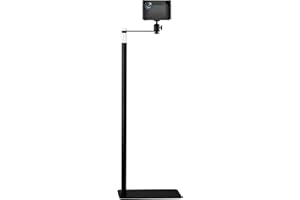 Bee Elf Projektorhalterung Universal Projektoren Bodenständer Halter Einstellbare Höhe 15,5 oder 47 Zoll 360° Frei Rotation Kompatibel mit den meisten Mini Video Projektoren für Heimkino Film Video