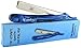 CANDURE® - Blue Professional Stainless Steel Straight Cut Throat Razor - Traditional razor, Raptor Shavette + Free travel Case