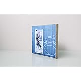 Foto auf Holz, im Quadrat, 13x13 Graffiti mit einer Tür, handmade