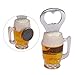 Produktbild Preis am Stiel 4 x Flaschenöffner Bierglas mit Magnet | Kapselheber | Kronkorkenöffner