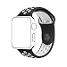 Produktbild ontube für Apple Watch Band Nike + Serie 1 Serie 2, Soft Silikon Sport Armband Ersatz Gurt für iWatch Band M/L Größe
