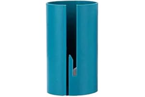 KSVS Cortador de papel para envolver, cortador de papel para envolver regalos, cortador de rollo rápido y seguro, cortador de seguridad de dedos, cupón de papel (Verde)