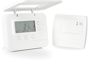Hanicks Honeywell-Resideo TotalHome CM927 CM921 CM727 CM721 CMS927 CMS927B1049 (Mk3 Replacement) Wireless Room Thermostat & Receiver Kit TTHWFP