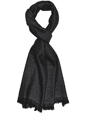 LORENZO CANA Luxus Pashmina Schal Schaltuch 100% reines Kaschmir Kaschmirschal Kaschmirtuch Kaschmirpashmina Fischgrat...