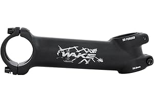 CYSKY Bike Stem 17 Degree 31.8 60/70/80/90/100/110/120/130mm MTB Stem Mountain Bike Handlebar Stem Extender for Road Bike, MTB, BMX, Cycling