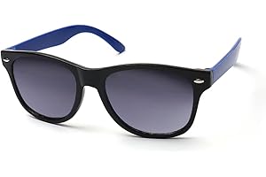Kiddus Gafas de Sol Polarizadas para niña o niño. Edad recomendada: 6 años o más. UV400 Protección 100% contra Rayos Ultravioleta. Combinación Negro y Color