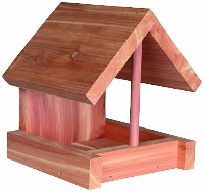 Trixie Mangeoire, bois de cèdre, pour oiseaux, 16 × 15 × 13 cm, naturel