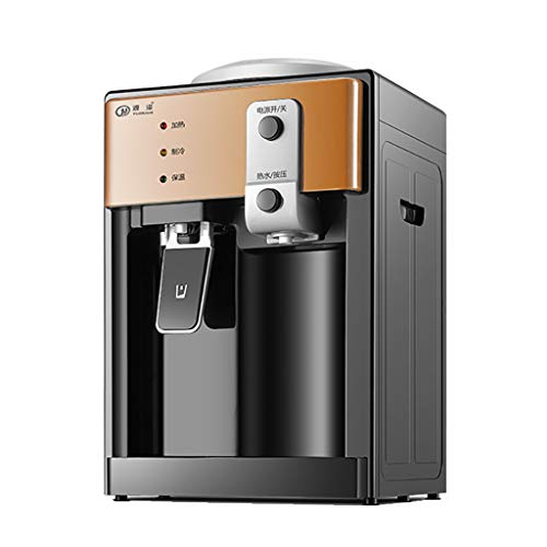 Distributeur d'Eau en Bouteille Chaude et Froide, Refroidisseur d'Eau en Bouteille Froide. Noir. Machine à Eau de Bureau électrique instantanée de capacité élevée, idéale pour Les Bureaux et Les sal