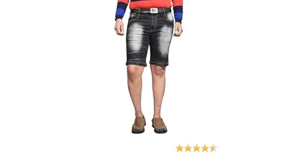 cotton jeans half pant