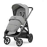 Inglesina Aptica Glam Tek El Tek Hamle ile Katlanıp A&ccedil;ılan &Ccedil;ift Y&ouml;n Bebek Arabası Satin Grey