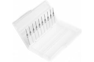 VEDA 10 micro-punte per trapano, in carburo, da 0,3 a 1,2 mm