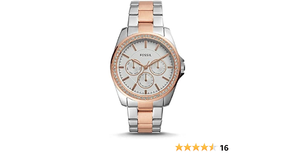 Buy Fossil Janice Analog Silver Dial 