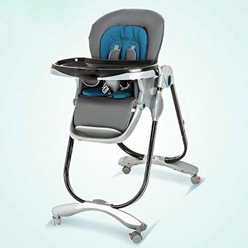 baby high chair Multi-function foldable baby high chair, blue portable can lie baby highchairchicco (size: 55 * 85 * 102cm) baby highchair chicco