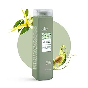 Silky Ylang Feel Good Shampoo With Natural Ingredients And Aromatic Benefits To Moisturize, Strengthen, And Protect Hair