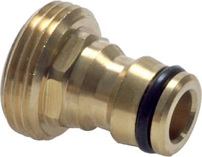 Kupplungsstecker G 3/4″ (AG), Messing Ausführung:Messing Außen-gewinde:G 3/4″ - 2