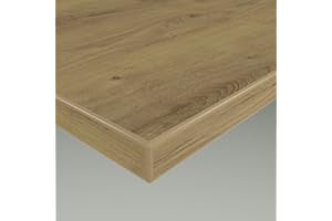 ‎MYSPIEGEL.DE MySpiegel.de Tischplatte Holz Zuschnitt nach Maß Beschichtete Holzdekorplatte Eternal Oak in 19mm Stärke (60 x 60 cm, Eternal Oak)