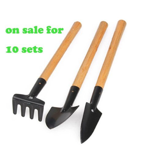 Vktech10 Sets Garden Cultivating Tools 3pcs Mini Garden Tools Set