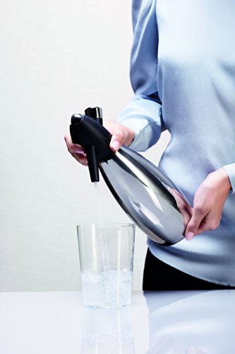 ISI Soda Siphon Seltz Bartender Cocktail Edelstahl LT.1,0 - 5
