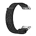 Price comparison product image GOUPPER For Garmin Quatix 3 Fenix 5X Fenix3 HR Garmin Tactix Bravo Replacement Nylon Smart Watch Strap Quick Release Straps Replacement Watch Band Nylon Belt (black)