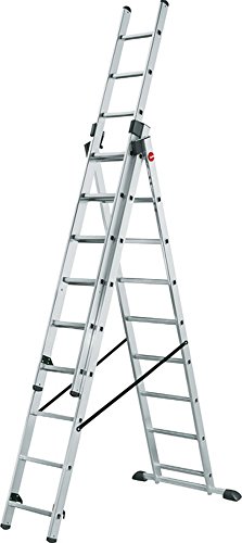 Preisvergleich Produktbild Hailo Kombileiter 3X12 Sprossen Profi