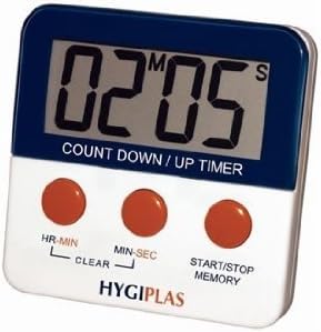 Hygiplas Countdown Timer (Hours and Minutes / Minutes and Seconds)
