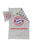 Schriftzug Stern des Südens auf Deckenbezug