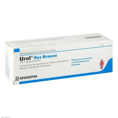 Preisvergleich Produktbild UROL flux Brause Brausetabletten 100 St Brausetabletten