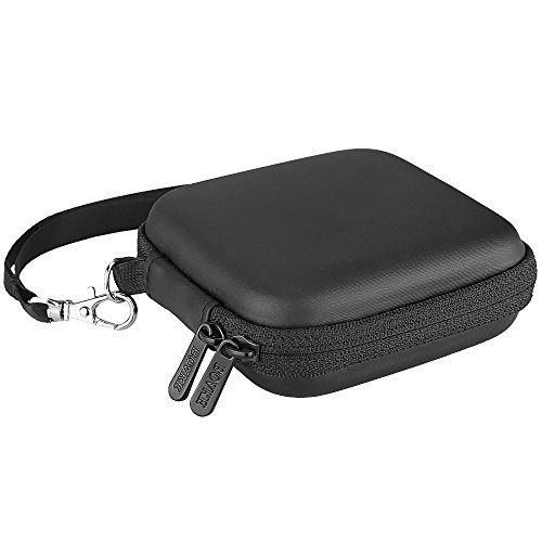 BOVKE Hartes EVA Stoßfeste Schützende Reisetasche Zum Tragen Aufbewahren Für Samsung T3 / T1 Portable 250GB 500GB 1TB 2TB SSD USB 3.0 External Solid State Drives Shockproof Storage Travel Carry Hard Case Bag, Black - 4