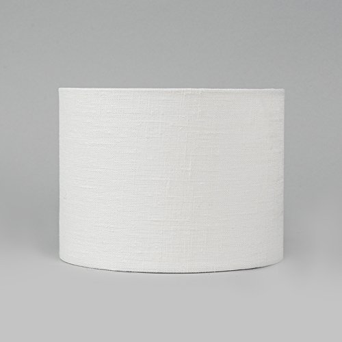 QAZQA Modern Polyester Lampenschirm 20/20/15 Zylinder weiß , Rund gerade Schirm Pendelleuchte, Schirm Stehleuchte, - 7