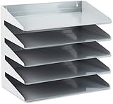 Set 5 Vaschette Porta Corrispondenza Durable Varicolor - Impilabili, Rientranza Frontale, Antracite - Foto 11