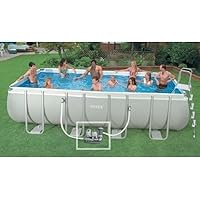 piscine intex ultra silver 4.57x2.74x1.22m filtre