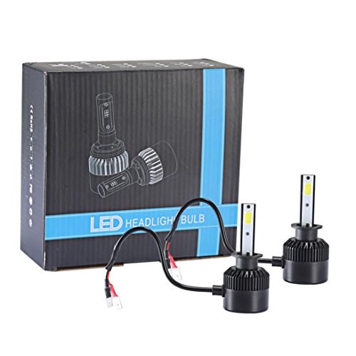 Internet 110W H1 COB CREE LED 16000LM Auto Kit de Faros de Coche de conducción Bombillas lámparas 6000K