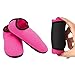 Produktbild FEPITO Männer Frauen Schnell Trocken Wassersport Schuhe Unisex Barfuß Haut Schuhe für Schwimmen Yoga Sandstrand Laufen Schnorcheln Schwimmen Tauchen Beach Volleyball Walking Drift(Size:L Color: Pink)