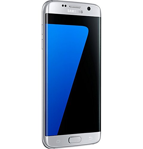 Samsung Galaxy S7 Edge, Smartphone libre (5.5'', 4GB RAM, 32GB, 12MP) [Versión italiana: No incluye Samsung Pay ni acceso a promociones Samsung Members], color Plata